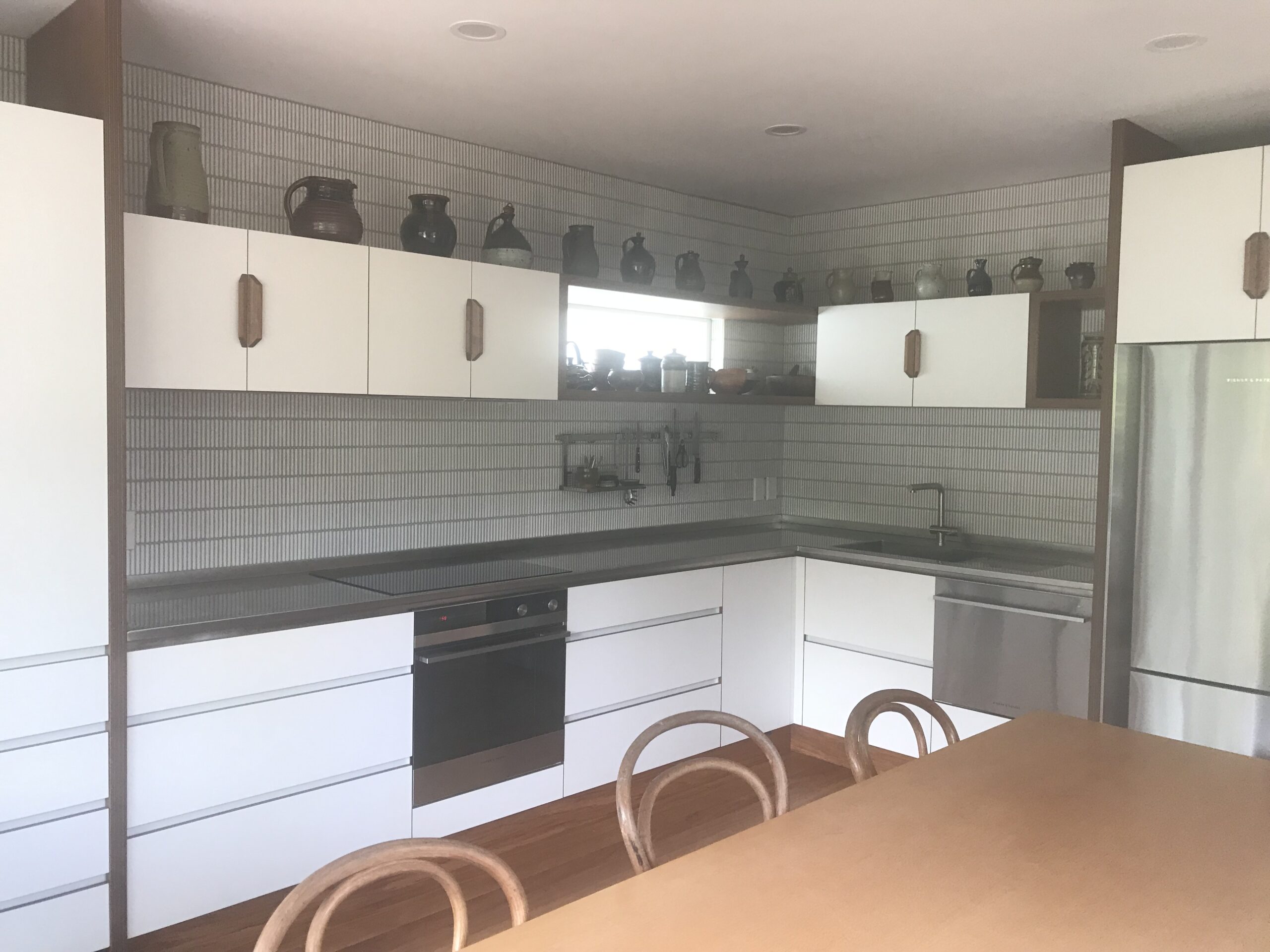 Plywood kitchen